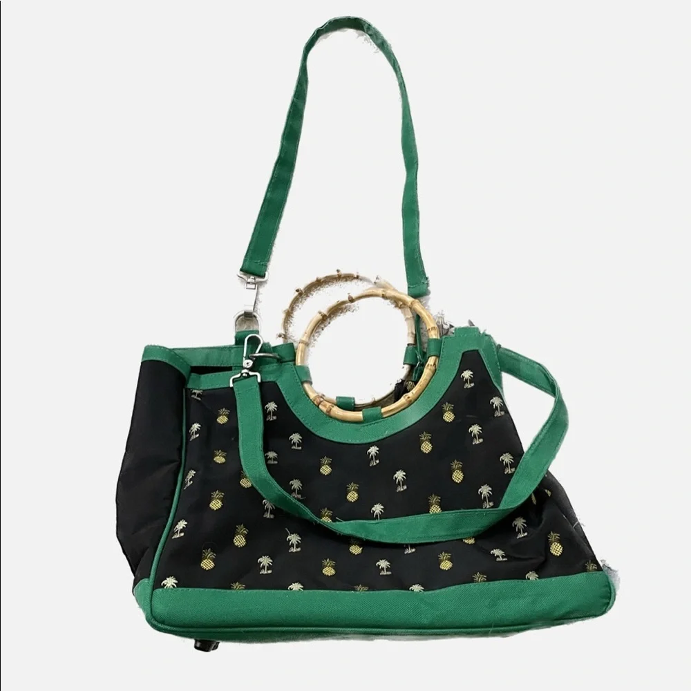 Fabulous embroidered pet carrier